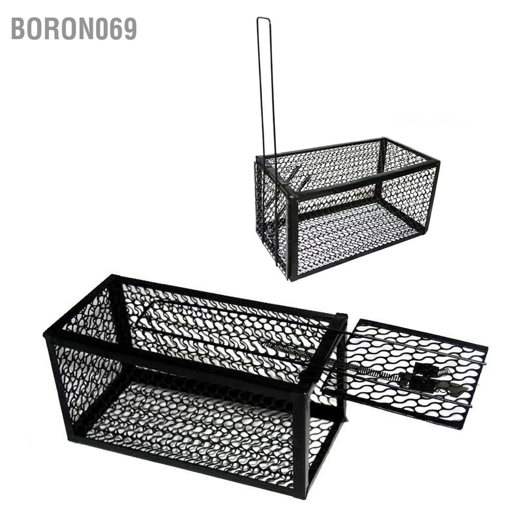 Bẫy chuột bằng thép không gỉ khóa tự động độ nhạy cao Boron069