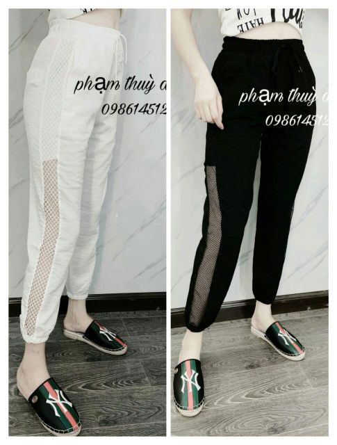 QUẦN ĐŨI PHỐI LƯỚI CÁ TÍNH