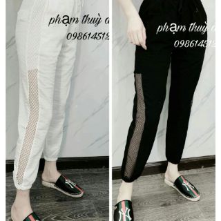 QUẦN ĐŨI PHỐI LƯỚI CÁ TÍNH