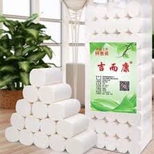 Bịch Giấy Vệ Sinh 3 Lớp 50 Cuộn Không Lõi Hàng Chất Lượng