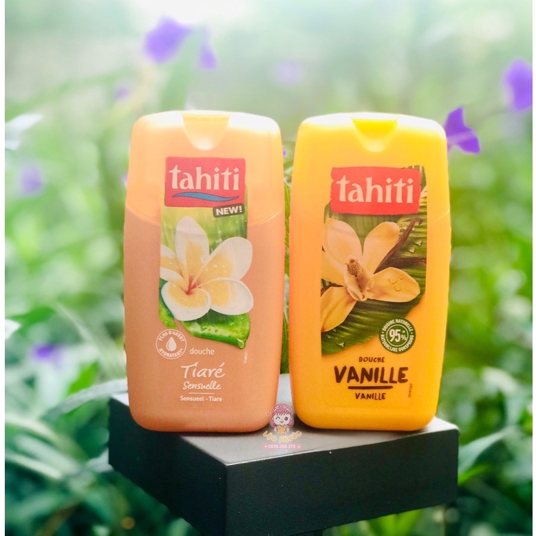 SỮA TẮM TAHITI HƯƠNG NHÀI & VANI 250ML - PHÁP