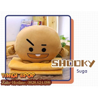 Gối gấu shooky bt21 - suga bts đủ size lớn nhỏ