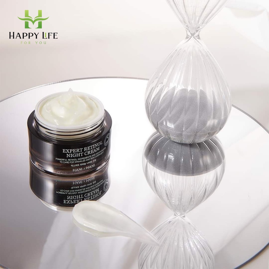Kem dưỡng trắng da mặt, kem dưỡng da ban đêm, kem dưỡng da ban ngày HANI x HANI 50g Hàn Quốc - Happy Life 4U