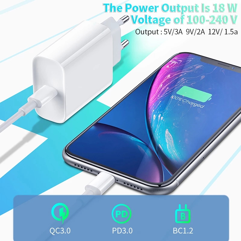 Củ Sạc Nhanh Suntaiho PD 20W 18W Type-C PD QC 3.0 4.0 Chất Lượng Cao Dành Cho iPhone 12 Mini 11 Pro XS Max