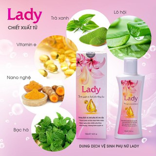 Dung dịch vệ sinh phụ nữ Lady