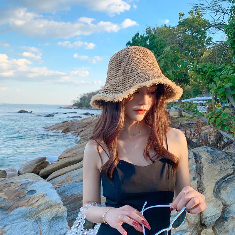 Nón Vành Đan Rơm Phong Cách Hàn Quốc Thời Trang Cho Nữ