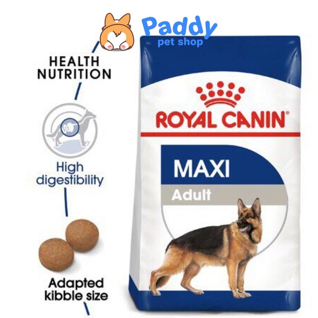 [Mã 229FMCGSALE giảm 8% đơn 500K] [1kg] Royal Canin Maxi Adult hạt cho chó trưởng thành giống lớn 26-44kg