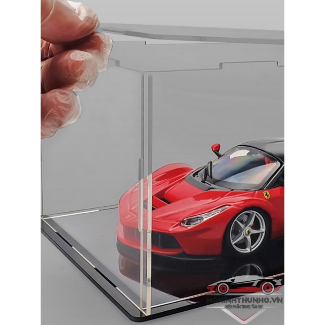 Đế + hộp mica trưng bày xe mô hình nhiều tỉ lệ