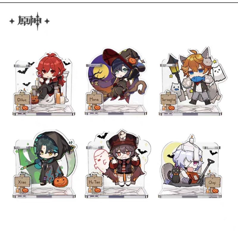 Mô hình standee Genshin impact ver Hallowen