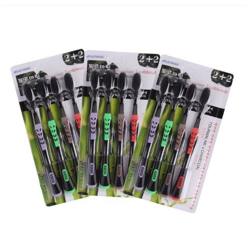 Set 4 bàn chải đánh răng hoạt tính Good