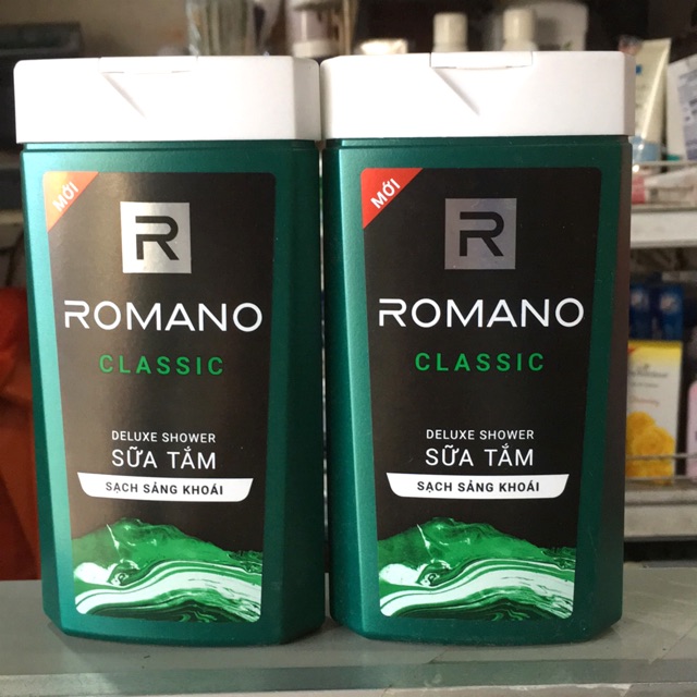 Sữa Tắm Romano Classic Chai 180g