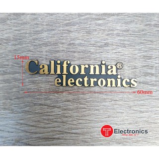 Tem Dán Loa California-1 Đôi
