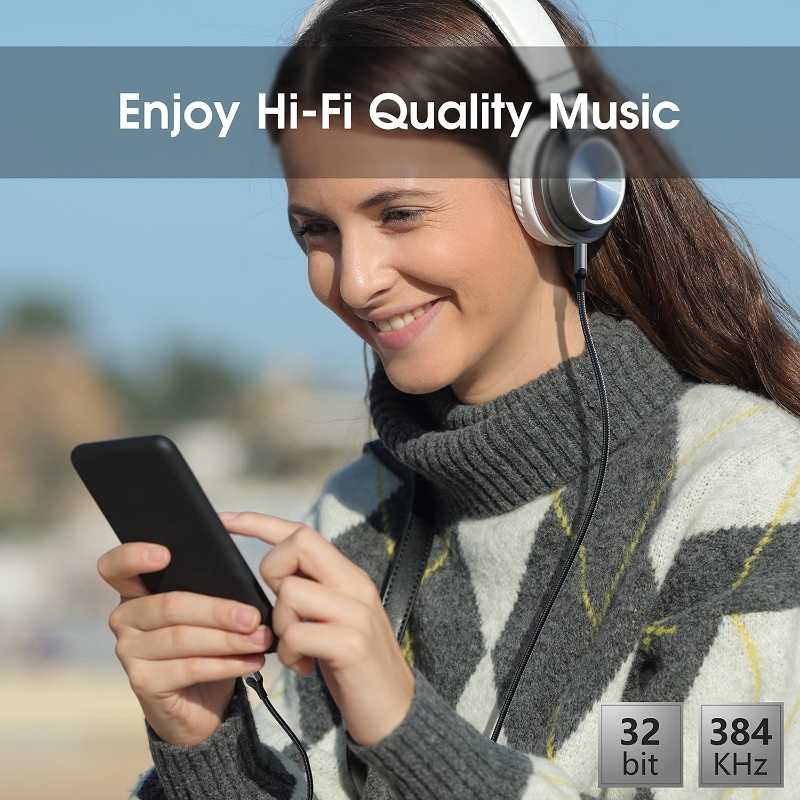 Dây cáp chuyển đổi âm thanh tai nghe 3.5mm 0.5M-1.5M / 1.6Ft-4.92Ft chất lượng cao