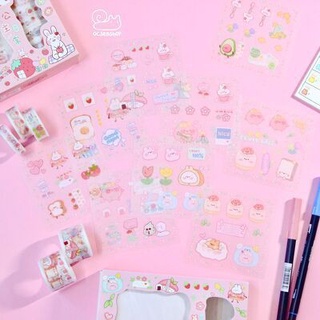 Box sticker + washitape Động vật