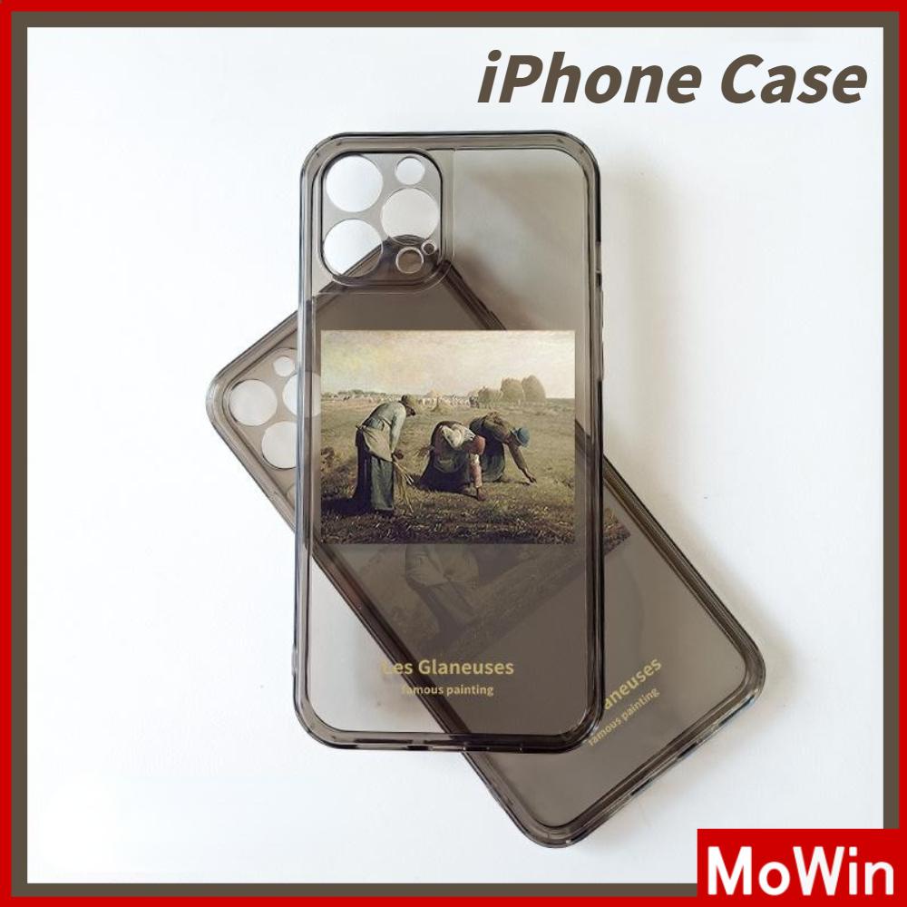 Ốp Điện Thoại Silicon Trong Suốt Viền Vuông Bảo Vệ Camera Chống Sốc Cho iPhone 13 Pro Max 12 Pro Max 11 7 Plus