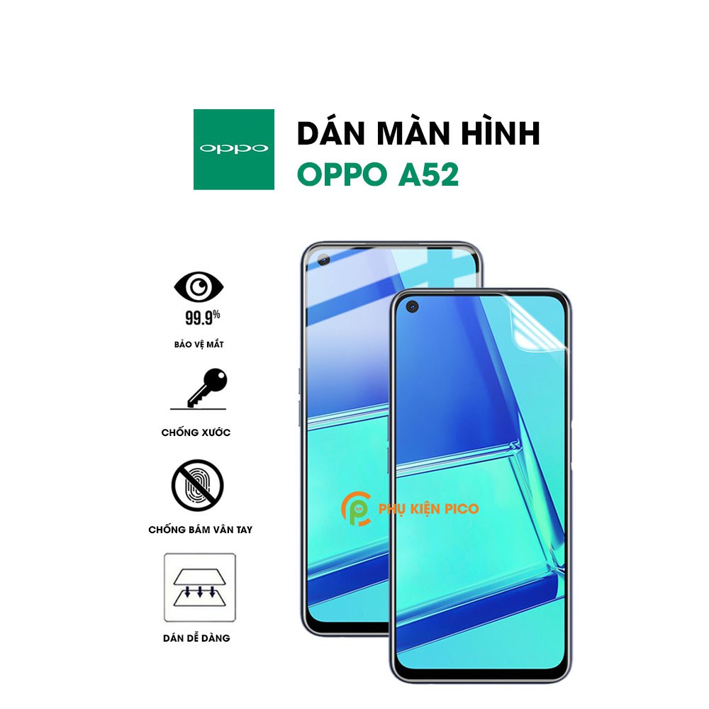 Dán màn hình Oppo A52 full màn PPF cao cấp dẻo trong suốt tự phục hồi vết xước