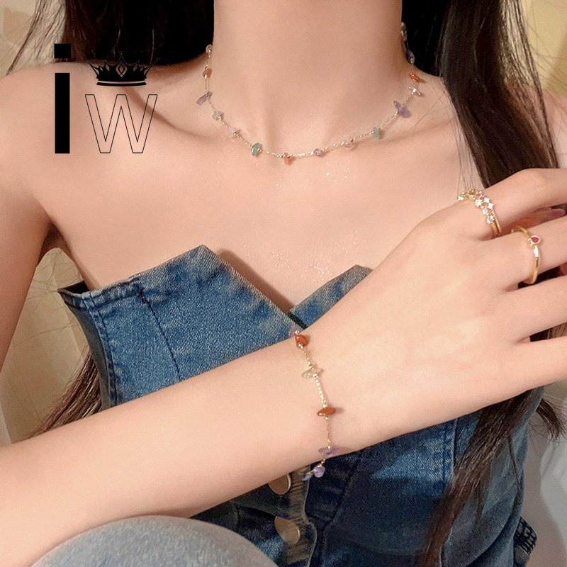 Vòng cổ Hợp Kim Mặt Đá Resin Nhiều Màu Sắc Thời Trang Cho Nữ