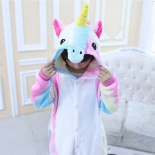 Bộ đồ thú kỳ lân Hologram cho bé
