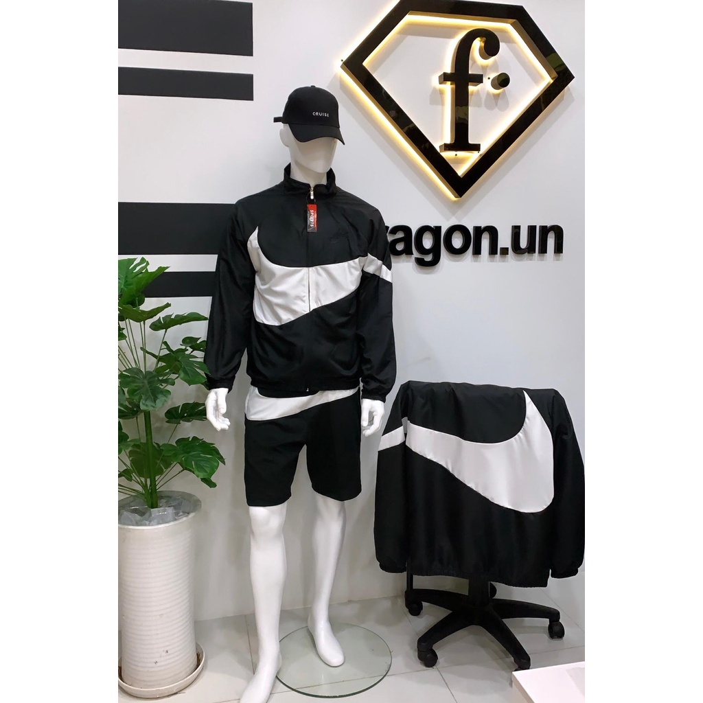 Áo khoác dù thu đông 2 lớp, logo thêu cao cấp VNXK CỰC HOT