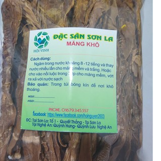 Măng nứa khô Sơn La 1kg