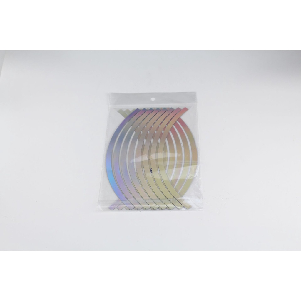 Miếng Dán Trang Trí Vành Bánh Xe Hơi / Xe Máy / Mũ Bảo Hiểm Chống Thấm Nước