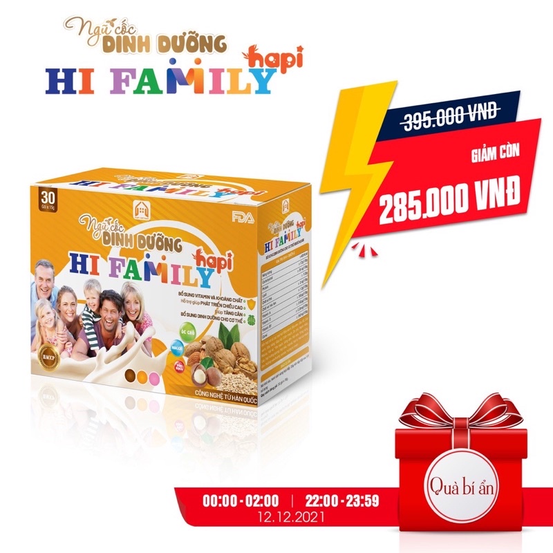 Ngũ Cốc Dinh Dưỡng Cho Mẹ Bầu và Sau Sinh Hi FAMILY- Giúp Sữa Đặc Hơn Dinh Dưỡng Nhiều Hơn ,Mẹ ăn Vô Con ,Bé Hấp Thu Tốt