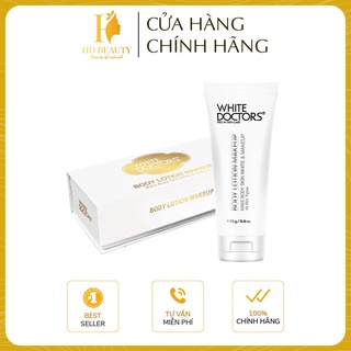Kem chống nắng trang điểm toàn thân White Doctors Body Lotion Makeup dưỡng trắng 170g