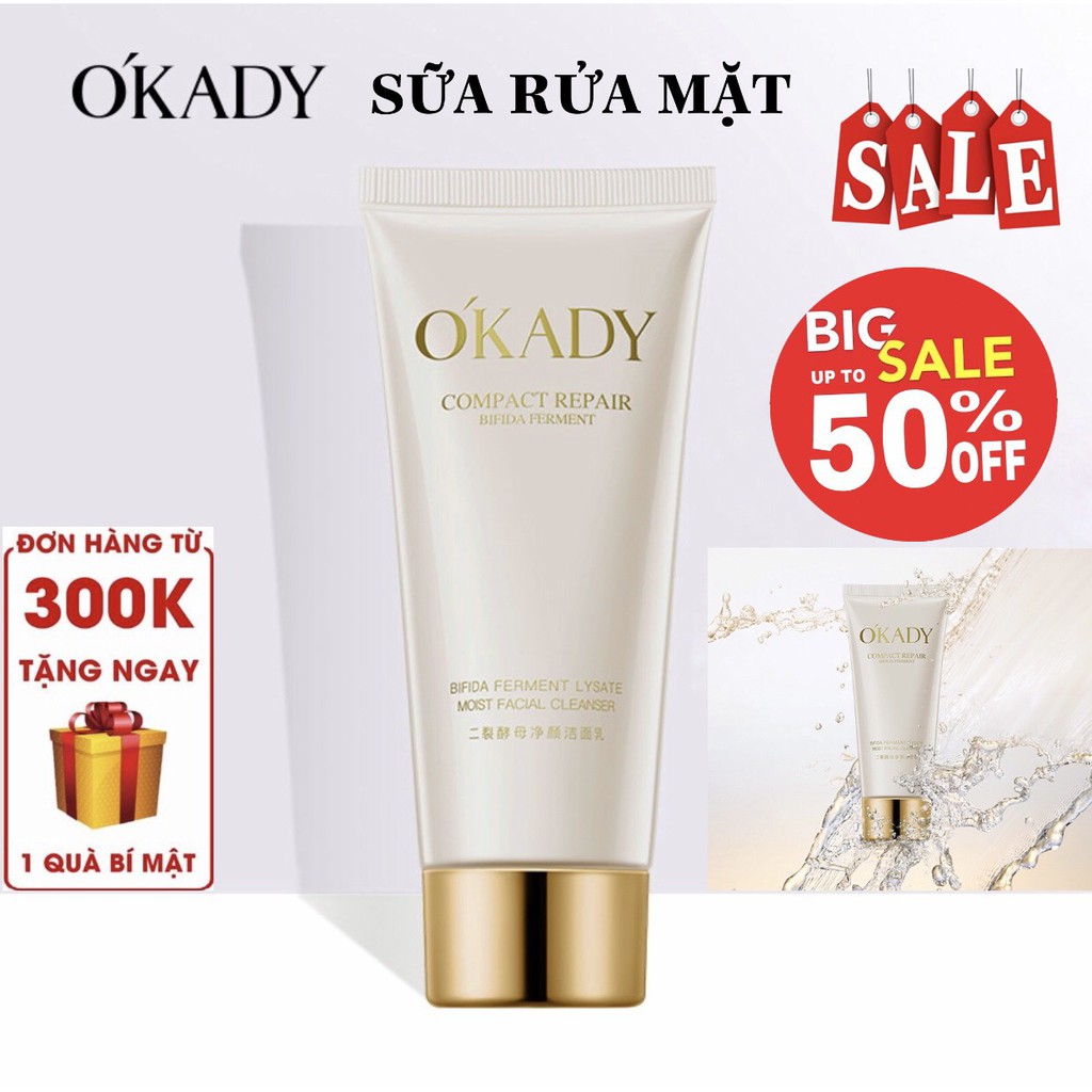 Sữa Rửa Mặt O'KADY Compact Repair Bifida Ferment Hiệu Quả