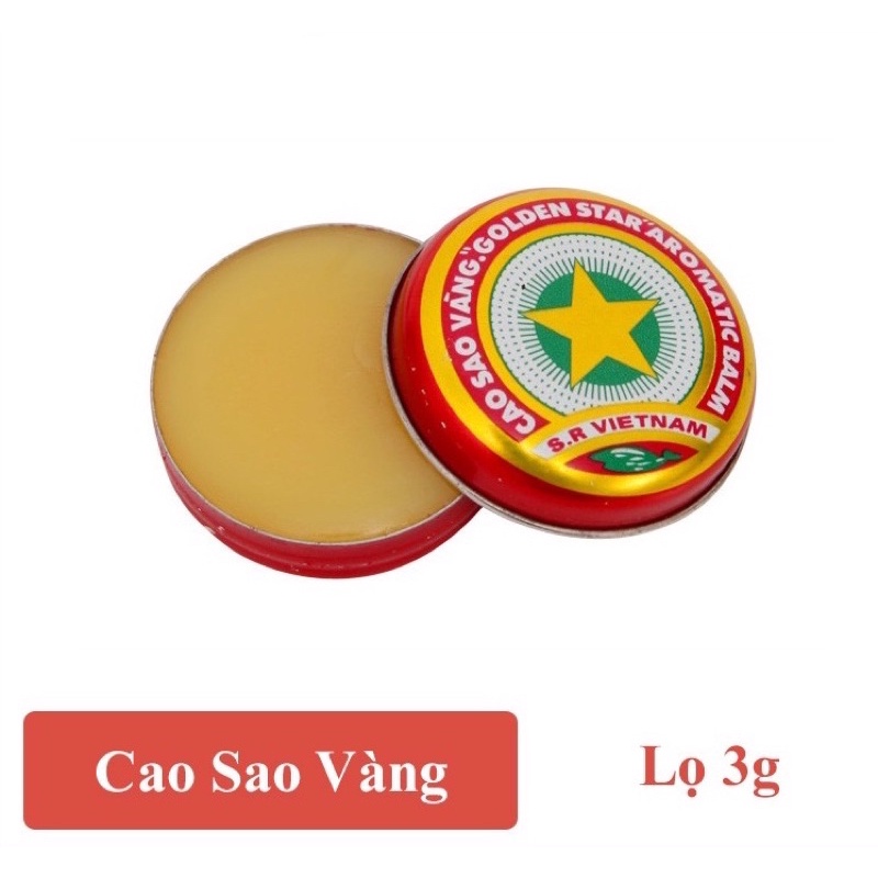 ✅   [CHÍNH HÃNG ] Cao Sao Vàng ( Dầu Cù Là) Dược TW3 -  lọ bé