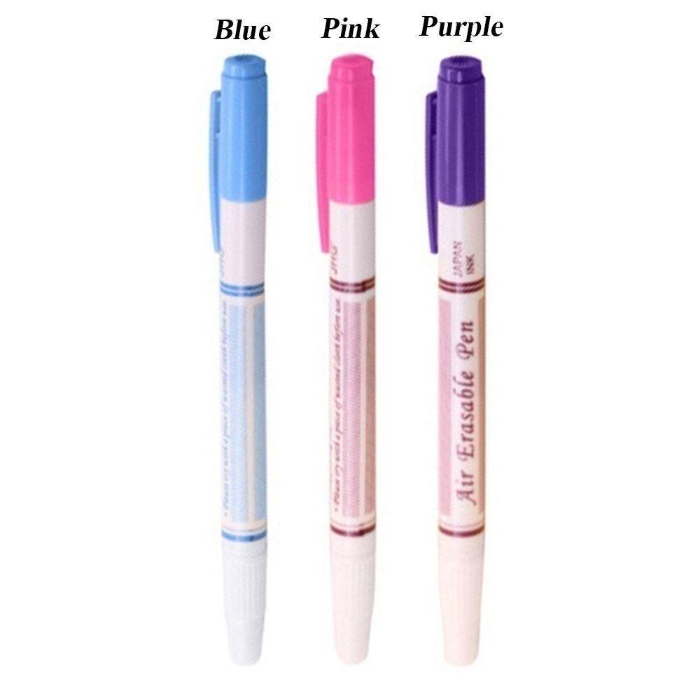 Set 1/3 Bút Đánh Dấu Vải Tự Động Hòa Tan Trong Nước