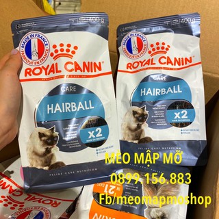 ROYAL CANIN HAIRBALL 400g THỨC ĂN HẠT TIÊU BÚI LÔNG cho mèo