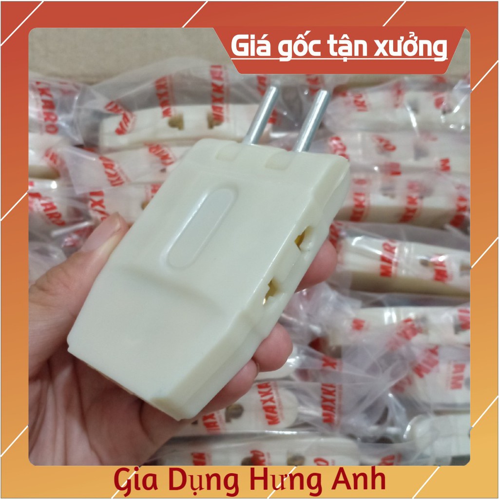 Ổ cắm điện đa năng - Phích chia 1 ra 3 ngả thông minh cao cấp