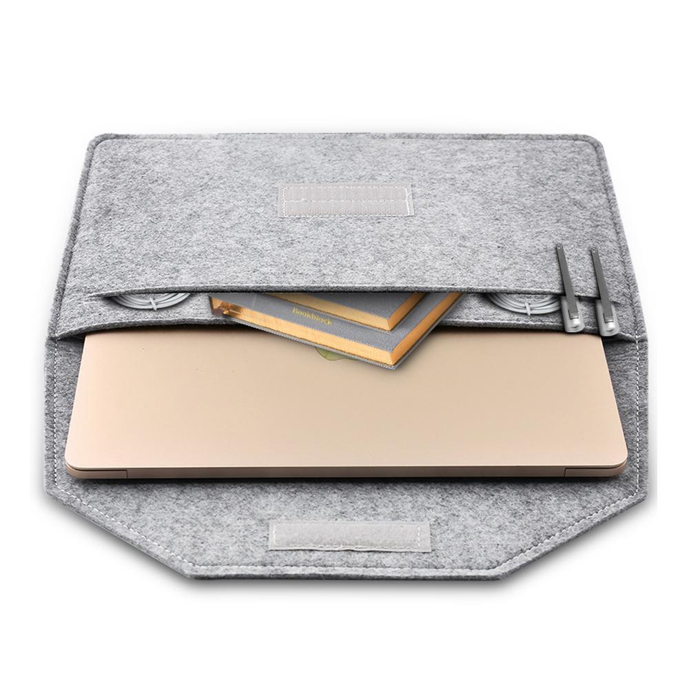 Túi Đựng Laptop / Máy Tính Bảng Bằng Vải Nỉ Mềm Mại Tiện Dụng Ốp