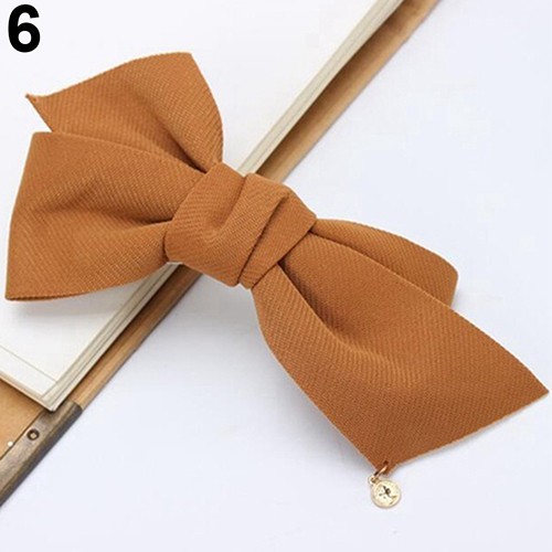 Nơ to kẹp tóc dành cho nữ.