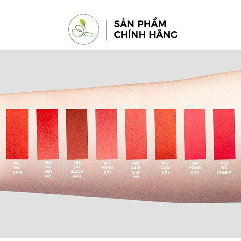 SON KEM LỲ ROSE  MATTE LIPSTICK VERSION 2019 6ML MINI GARDEN CHÍNH HÃNG