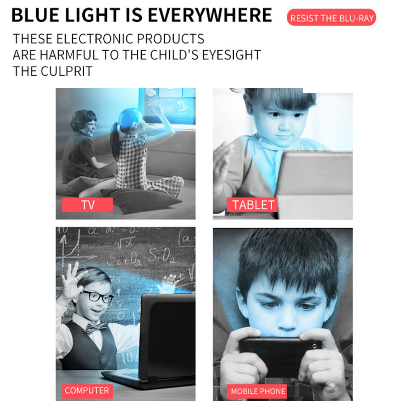 Kính Chống Tia Bức Xạ Mặt Tròn Gọng Kim Loại Chống Ánh Sáng Xanh Thời Trang Cho Nam Và Nữ