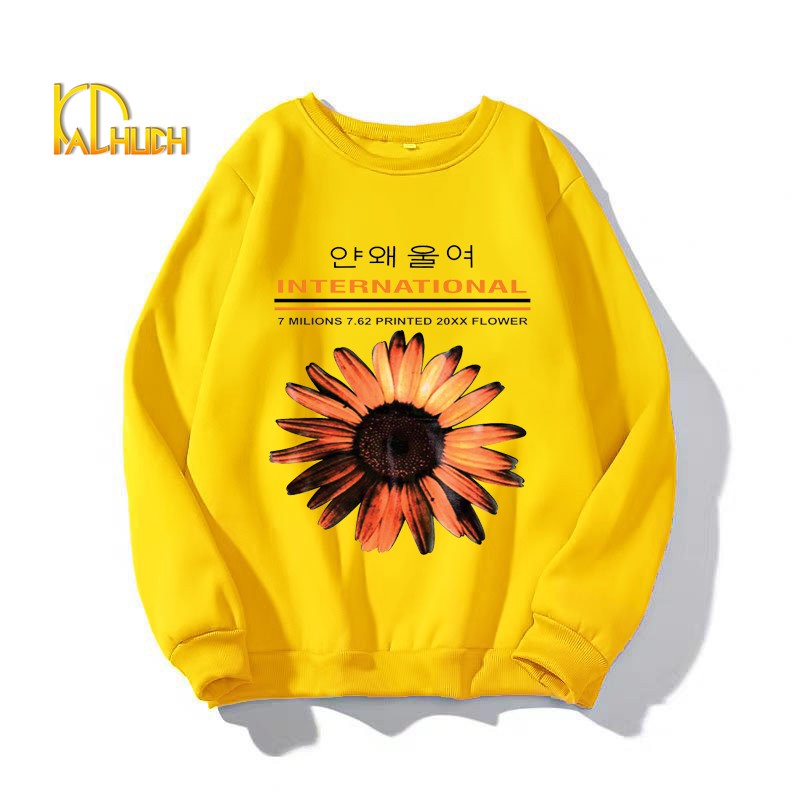 ÁO SWEATER IN HOA