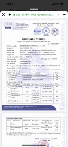 Son roses siêu lỳ lâu trôi