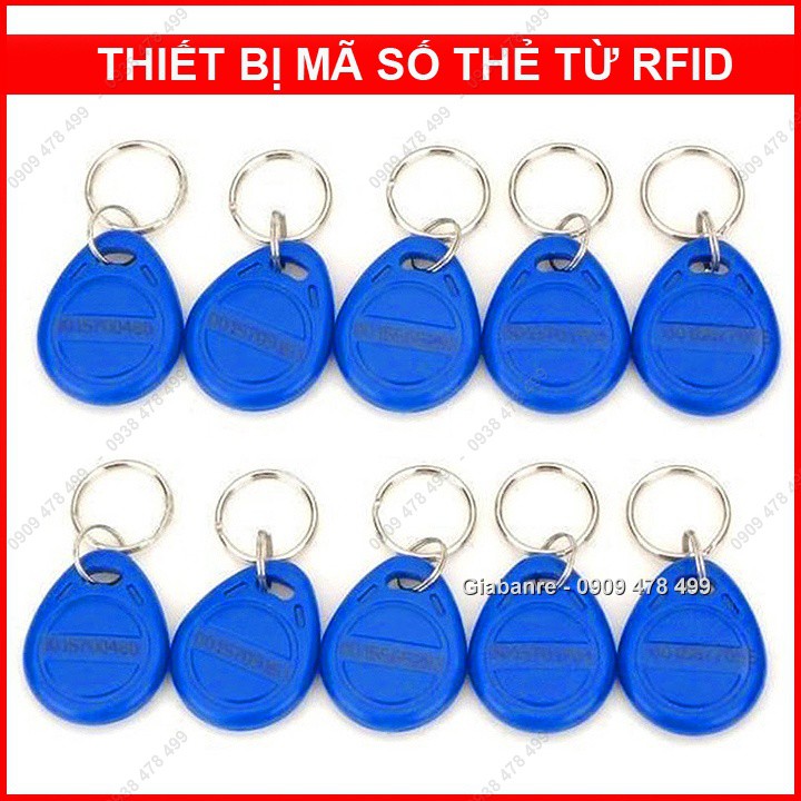 THIẾT BỊ ĐỌC MÃ SỐ VÀ THẺ TỪ RFID - KÈM 10 THẺ TỪ - 5589