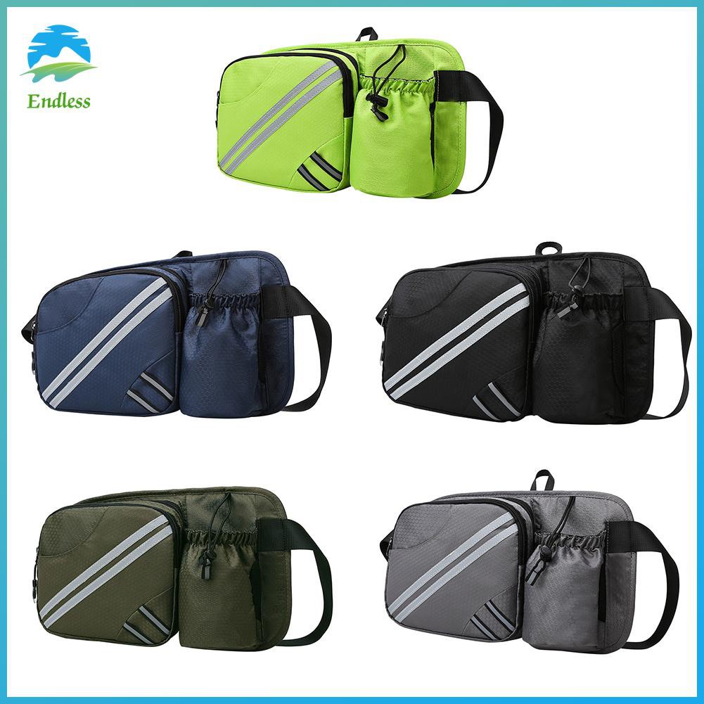 ☆endless☆ Running Waist Belt Bag Outdoor Jogging Cycling Gym Sport Water Bottle Pouch