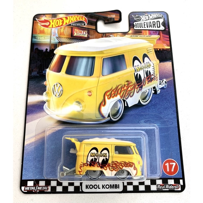 Xe Hot Wheels Premium Boulevard Kool Kombi Mooneyes
