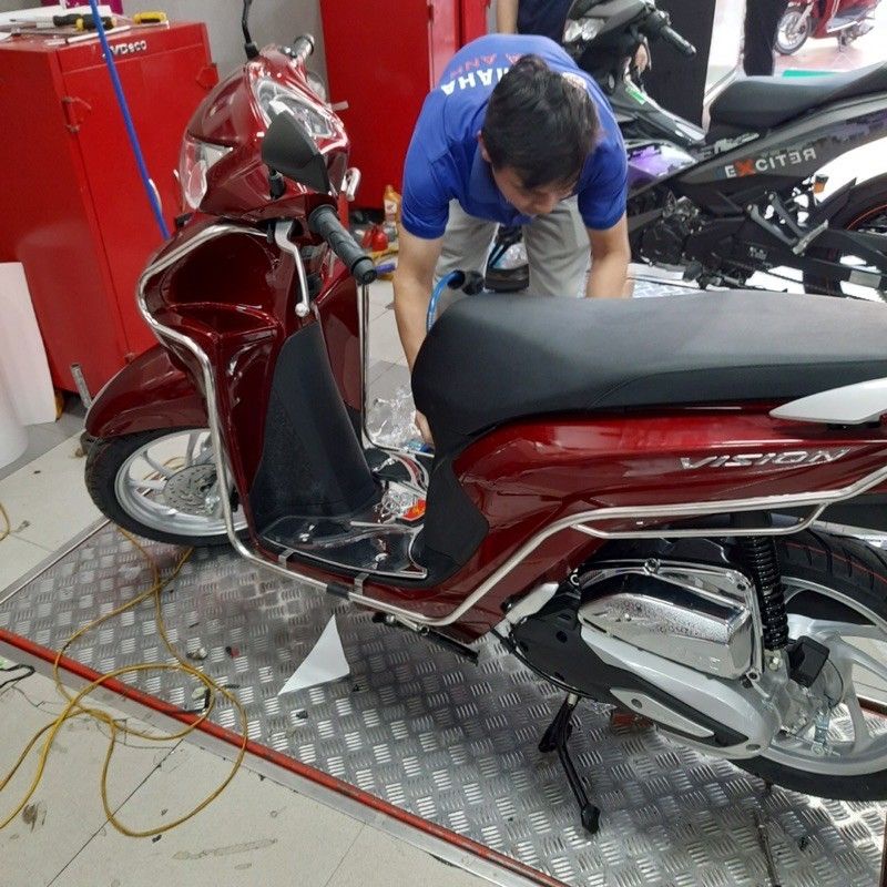 Khung quây xe vision 2020 2021 2022 2023 inox