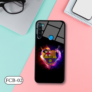 Ốp lưng kính 3D Xiaomi Redmi Note 8 hình đội bóng