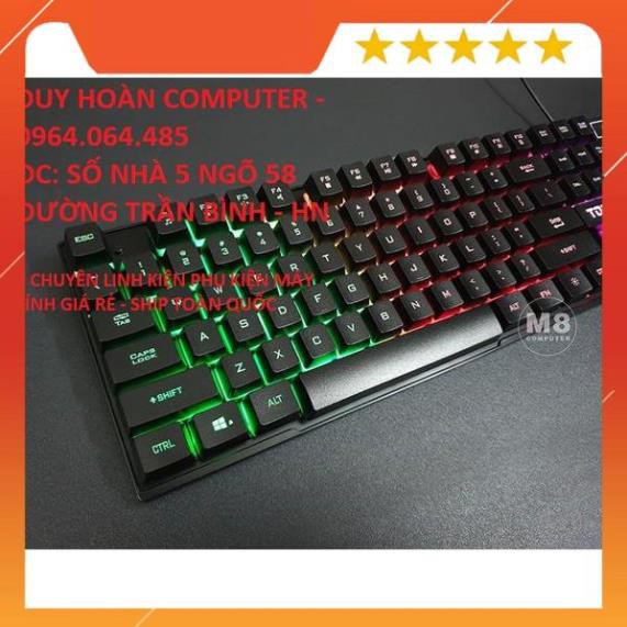 SẢN PHẨM BÁN CHẠY NHẤT -  Mua Bàn phím giả cơ Tomato S100 có led - TẶNG NGAY BÀN DI CHUỘT GAMING