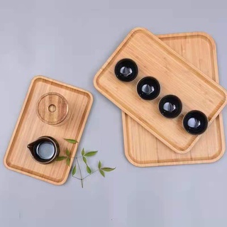(Sẵn) Khay gỗ đựng đồ ăn decor
