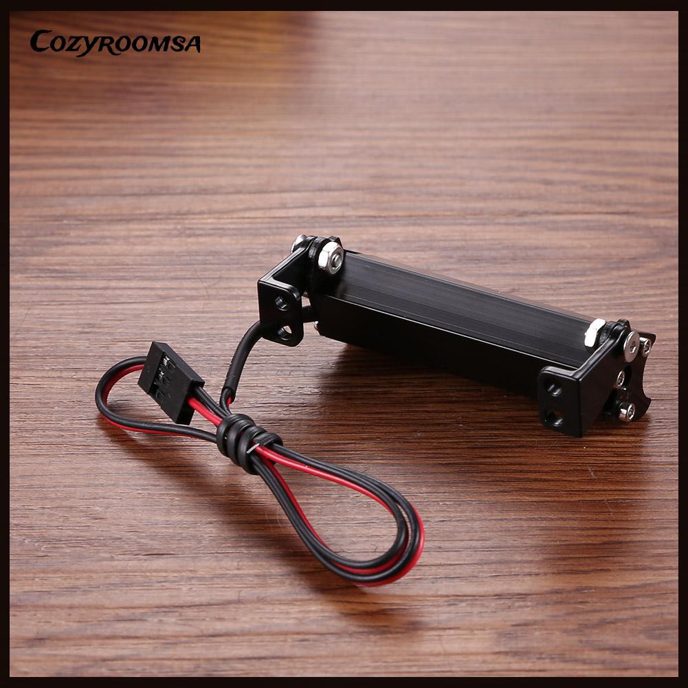 Dây Đèn LED 12 Bóng 55mm Gắn Nóc Xe Hơi Điều Khiển Từ Xa