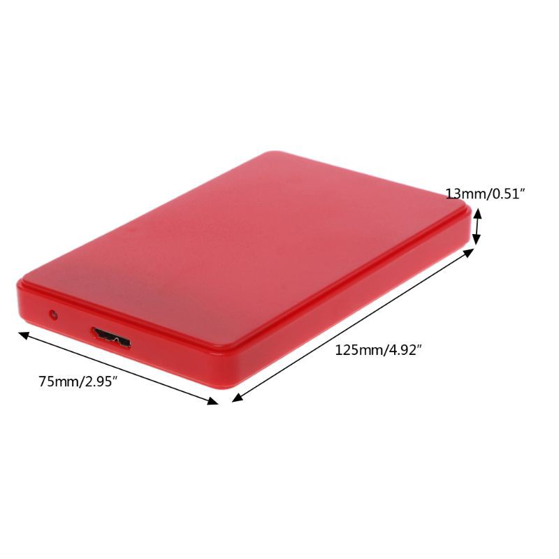 Hộp Đựng Ổ Cứng Ngoài 2.5 "Usb 3.0 Sata Hdd Tốc Độ Cao | BigBuy360 - bigbuy360.vn