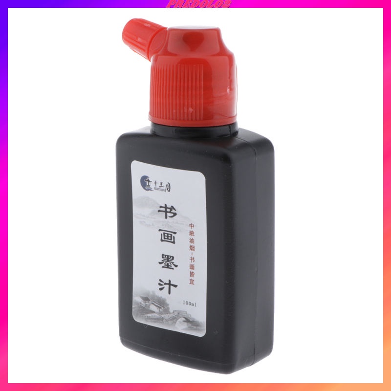 Bình Mực Viết Thư Pháp 100Ml Predolo2 Màu Đen Cho Họa Sĩ / Họa Sĩ