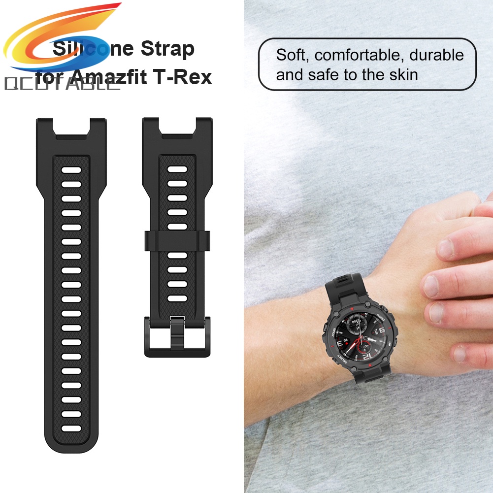 Dây đeo silicon dành cho đồng hồ thông minh Huami Amazfit T-Rex Pro/Amazfit T-Rex