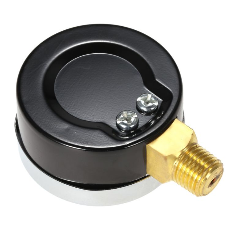 Đồng Hồ Đo Áp Suất Nước Dầu 0-14 Bar 1 4 NPT 0-200PSI 0-14